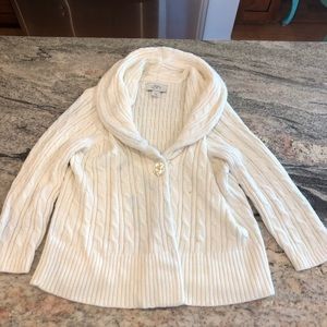 Loft cropped sweater